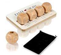 Date Night Dice for Couples Married,Wooden Date Night Ideas for Couples Game,Funny Valentines Day Couple Gifts Decision Dice for Him Her Boyfriend,Girlfriend,Husband,Wife Romantic Evenings,Anniversary