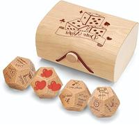 Date Night Dice set Game, Romantic Game with Fun Questions and Challenges, Creative Anniversary & Valentine's Day Gift Idea for Him/Her to Spice Up Relationships