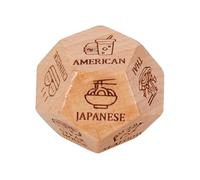 Date Night Food Dice, Takeaway Dice, Date Night Dice Gift for Couple, Anniversary Romantic Dice Gifts for Boyfriend Girlfriend Husband Wife (B)
