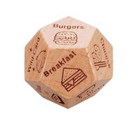 Date Night Food Dice, Takeaway Dice, Date Night Dice Gift for Couple, Anniversary Romantic Dice Gifts for Boyfriend Girlfriend Husband Wife (A)
