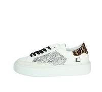 Date Sneakers Platform Sphere Pop White Leopard, White, 5 UK