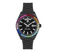 Date Superlative Gent 42mm Watch - male - Philipp Plein - Watches - Black - ONE SIZE - Accessories ONE SIZE