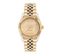 Date Superlative Watch- female- Philipp Plein- Watches- Yellow- ONE SIZE- Accessories ONE SIZE