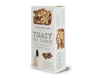 Date Toasts, Hazelnuts, and Pumpkin Seeds