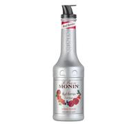 Dated Discounted Monin Syrups & Purée Gomme Lemon Red Berries PET Bottle 1L