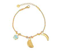 Dateless Handmade Knot Chains Bracelet Clothing with Adjustable Clasp Perfect as a Thoughtful Gift for Loves Elegant Everyday Bracelet for Women, one size, As described