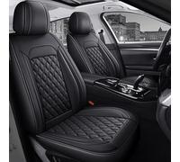 DateYcn Car Seat Covers Fit For BMW 1,1500-2000,1502-2002,1600,2,2.5-3.2,2000,2500-3.3,3,340,4,5,501,502,503,507,6,600,7,700,8,Glas leather waterproof and breathable 5-seat seat cover auto parts,Black