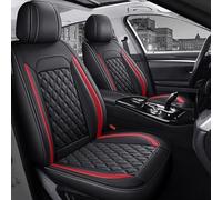 DateYcn Car Seat Covers Fit For BMW 1,1500-2000,1502-2002,1600,2,2.5-3.2,2000,2500-3.3,3,340,4,5,501,502,503,507,6,600,7,700,8,Glas leather waterproof and breathable 5-seat seat cover auto parts,Red