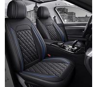 DateYcn Car Seat Covers Fit For BMW 1,1500-2000,1502-2002,1600,2,2.5-3.2,2000,2500-3.3,3,340,4,5,501,502,503,507,6,600,7,700,8,Glas leather waterproof and breathable 5-seat seat cover auto parts,blue