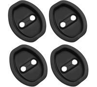 DATONGERGANG 4PCS Door Lock Cover Latch Protector for BAIC Beijing X7 X75 2023 2024, Silicone Car Door Protector Lock Accessories, Black