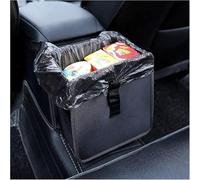 DATONGERGANG Car Bin for Ford Focus ST-Line MK4 2024, Waterproof Vehicle Litter Dustbin Garbage Waste Basket Storage Bag Seat Hanging Backseat Organizer with Lid Black