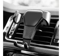 DATONGERGANG Car Phone Holder for VW T7 Multivan 2025 2024, Air Vent Gravity Mobile Mount Cradle Metal Hook Stable Grip Hands-Free Lock Bracket Auto Interior Black