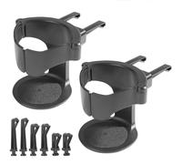 DATONGERGOUZI 2 PCS Black Auto Car Vehicle Cup Stand for Hyundai Tucson IV NX4 ab Bj.2021, Plastic Car Water Cup Holder, Air Vent Cup Holder for Car