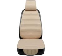 DATONGERGOUZI Single Front Car Seat Cover for Ford Bronco 4 Door 2021-2025, Automotive Seat Protector Premium Anti-Slip Wear-Resistant Cushion,Beige