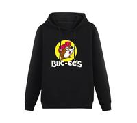 DATONGXINGFU Katelyn Buc-Ee'S Popular Fort Worth Texas Restaurant Funny Hoodies Long Sleeve Pullover Loose Hoody Mens Sweatershirt Black M
