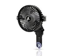 DaToo Aquarium Chillers Fish Tank Cooling Fan Quiet Aquarium Fan Wind Angle Adjustable Chiller with Clip and Suction Cup