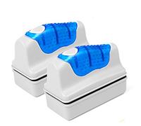 DaToo Aquarium Cleaner Fish Tank Glass Cleaner Algae Cleaner Scraper Magnetic Scrubber Algae Clean Brush, 2 Pcs, Size M, 1 Yr Warranty