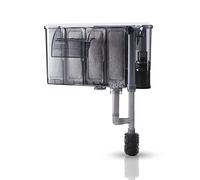 DaToo Aquarium Hang On Filter Small Fish Tank Hanging Filter Power Waterfall Filtration System for 30 to 40 Gallon Aquariums