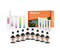 DaToo Aquarium Master Test Kit 5 in 1 Fish Tank Water Master Test Kit for pH Ammonia Nitrite Nitrate Phosphate High Accuracy Aquarium Water Testing Kit for Freshwater and Saltwater Tanks