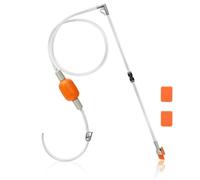 DaToo Siphon Vacuum Water Changer Kit for Aquarium Fish Tank Gravel Vacuum with Long Water Hose Adjustable Water Flow Rate for Water Changing Cleaning Manure Sand Washing