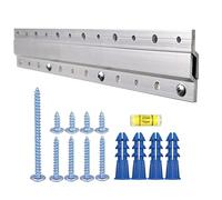 DaTools Z-Hanger Picture Hanging Kit 12 Inch - 2 Pairs - Z Bar Clips for Mirror Wall Frame Mounting Hardware,French Cleat Hangers 60 Lbs,Z Bracket Alloy Picture Hangers Kit for Headboard Cabinet,Art