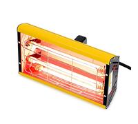 DATOUBOSS 2000W Baking Infrared Paint Curing Lamp 220V Short Wave Paint Spray Booth Automotive Heater Lamp Infrared Paint Heating Light Car Bodywork Repair Paint Lamp Dryer (220V UK)