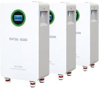 DATOUBOSS 48V 314Ah LiFePO4 Battery, Powerwall Lithium Battery, 16.07kWh Capacity with 200A BMS, 8000+ Deep Cycles, CAN & RS485, Support in Parallel, for Home Energy Storage and Off-Grid Systems(3pcs)