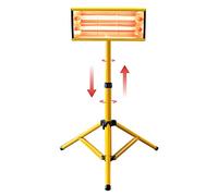 DATOUBOSS Infrared Paint Baking Lamp 2000w Paint Curing Dryer Shortwave Infrared Paint Drying Lamp With Bracket