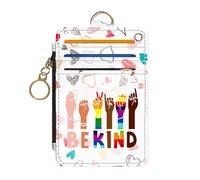 DATOUCAT Slim Wallet Credit Card Holder, PU Leather Thin travel RFID Blocking Card Case ID Window,Ladies Gifts, Gesture