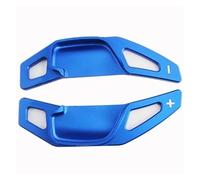 DATOUJLS 2pcs Steering Wheel Shift Paddle Extension for Toyota for RAV4 for Camry for Corolla for Mark X for Zelas Shift Paddle Extension(Blue)