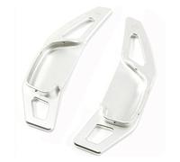 DATOUJLS 2pcs Steering Wheel Shift Paddle Extension for Toyota for RAV4 for Camry for Corolla for Mark X for Zelas Shift Paddle Extension(Silver)