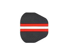 DATOUJLS Car Rearview Mirror Rain Eyebrow For Toyota For Yaris For Corolla For Prius For Auris For CHR For Land Cruiser(Carbon)