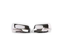 DATOUJLS Car Side Rear View Mirror Cover For Toyota For Land Cruiser For Prado 150 2010-2019(SILVER)