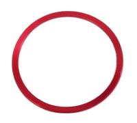DATOUJLS For A3 A4 B8 B6 A6 A7 A8 C6 Q3 Q5 Q7 A5 C7 TT Car Steering Wheel Cover Decoration Ring Sticker Shift Paddle Extension(Red Large Circle)