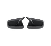DATOUJLS Rearview Side Mirror Covers For Toyota For Corolla 2007-2013 For Vios For Yaris Sedan P90 2008-2013(Gloss BlacK)