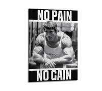 DATOZA Arnold Schwarzenegger Muscle Workout Motivational Poster Decorative Painting Canvas Wall Posters And Art Picture Print Modern Family Bedroom Decor Posters 16x24inch(40x60cm)