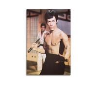DATOZA Bruce Lee Movie Role Vintage Poster Decorative Painting Canvas Wall Posters And Art Picture Print Modern Family Bedroom Decor Posters 12x18inch(30x45cm)