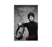 DATOZA Bruce Lee Unique Training Method Poster Decorative Painting Canvas Wall Posters And Art Picture Print Modern Family Bedroom Decor Posters 12x18inch(30x45cm)