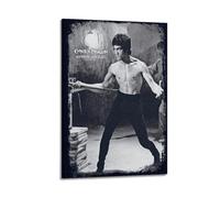 DATOZA Enter The Dragon Movie Bruce Lee Vintage Poster Decorative Painting Canvas Wall Posters And Art Picture Print Modern Family Bedroom Decor Posters 12x18inch(30x45cm)