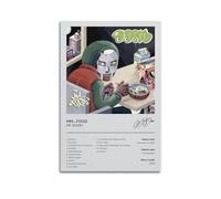 DATOZA MF Doom Poster Decorative Painting Canvas Wall Posters And Art Picture Print Modern Family Bedroom Decor Posters 12x18inch(30x45cm)