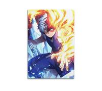 DATOZA My Hero Academia Anime Role Shoto Todoroki Poster Decorative Painting Canvas Wall Posters And Art Picture Print Modern Family Bedroom Decor Posters 12x18inch(30x45cm)