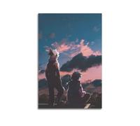 DATOZA My Hero Academia Izuku Midoriya And Katsuki Bakugo Poster Decorative Painting Canvas Wall Posters And Art Picture Print Modern Family Bedroom Decor Posters 16x24inch(40x60cm)