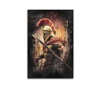 DATOZA Spartan Art Poster Decorative Painting Canvas Wall Posters And Art Picture Print Modern Family Bedroom Decor Posters 16x24inch(40x60cm)