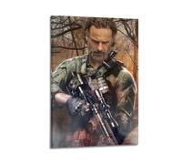 DATOZA The Walking Dead Rick Grimes with Weapons Poster Decorative Painting Canvas Wall Posters And Art Picture Print Modern Family Bedroom Decor Posters 24x36inch(60x90cm)