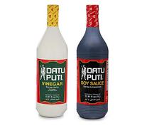 Datu Puti Vinegar and Soy Sauce Value Pack - 1 liter bottle of each