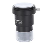 Datyson .25 Inch 5X Magnification Lens for Astronomical Telescope Metal Optical Glass Barlow Lens with T2/M35 Thread Telescope Eyepiece Magnifier Accessory for Moon Planet Observation P