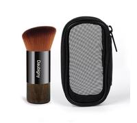 Daubigny Foundation Brush for Liquid Foundation Self Tanning Professional Flat Tip Makeup Brushes Kabuki for Blending Polishing and Showing Makeup Tools