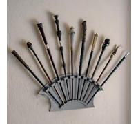 DAUCHVNY Wand Wall Mounted Display Holder for 10 Wands, Wand Display Stand for Wand Collectors and Enthusiasts, Wand Wall Mounted Display Holder for Living Room, Bedroom and Office