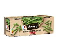 D'Aucy Haricots Verts Extra Fins 3X110g