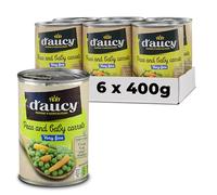 D'aucy Peas and Carrots Very Fine 400 g (Pack of 6)